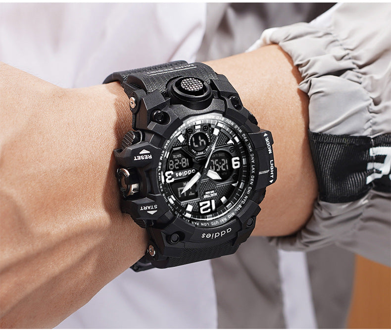Multi-Function Sports Dual Display Watch