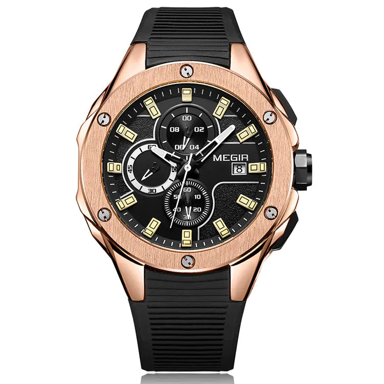 Multifunctional Quartz Sports Watch for Men