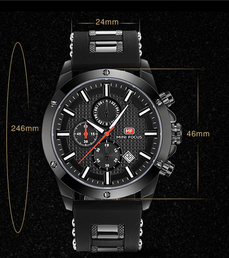 "Three-Eye Quartz Business Watch"