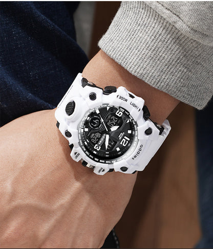 Multi-Function Sports Dual Display Watch