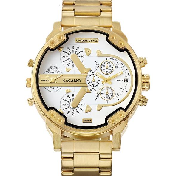 Men's Quartz Steel Band Watch