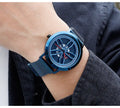 Quartz Watch with Mesh Band and Stylish Design