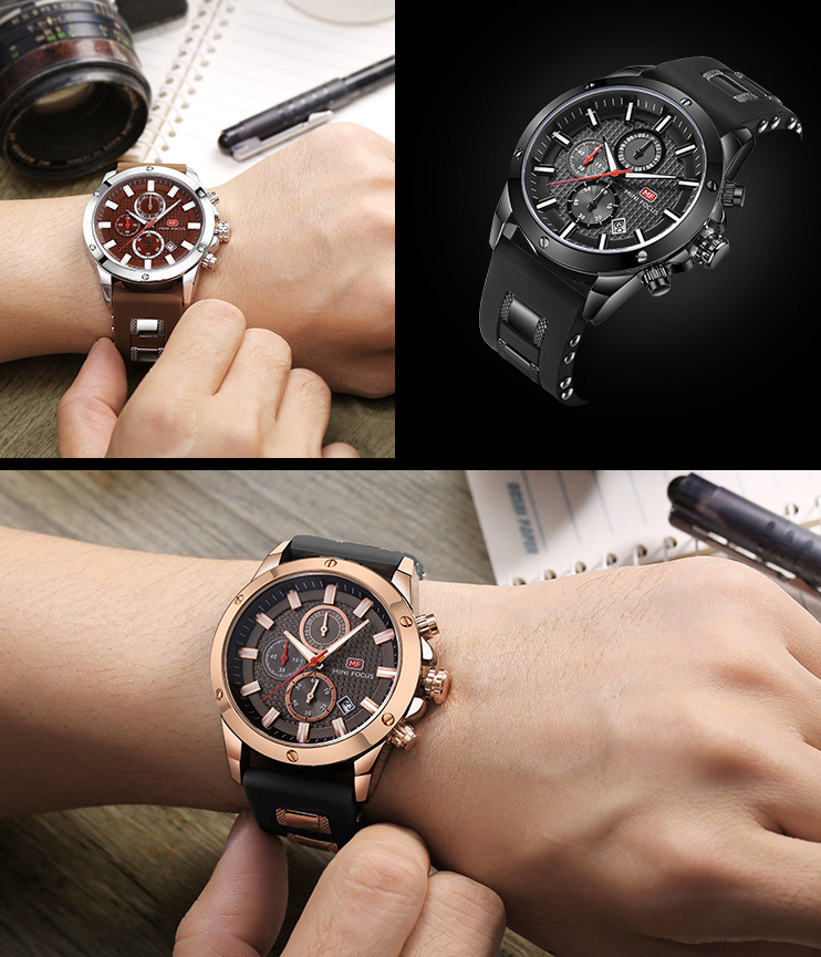 "Three-Eye Quartz Business Watch"