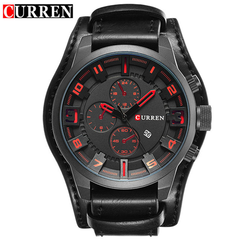 CURREN Men's Luxury Quartz Military Sports Watch 8225