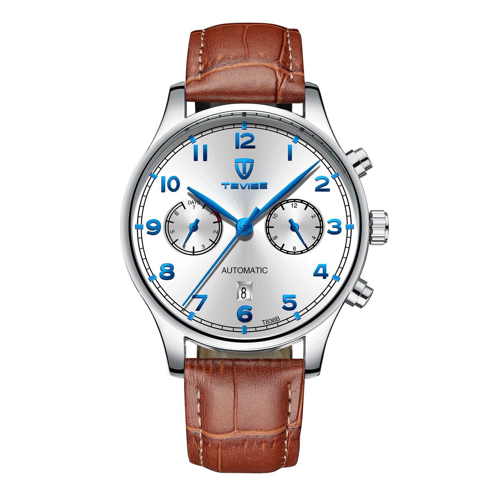 Men's Automatic Mechanical Trend Watch with Belt