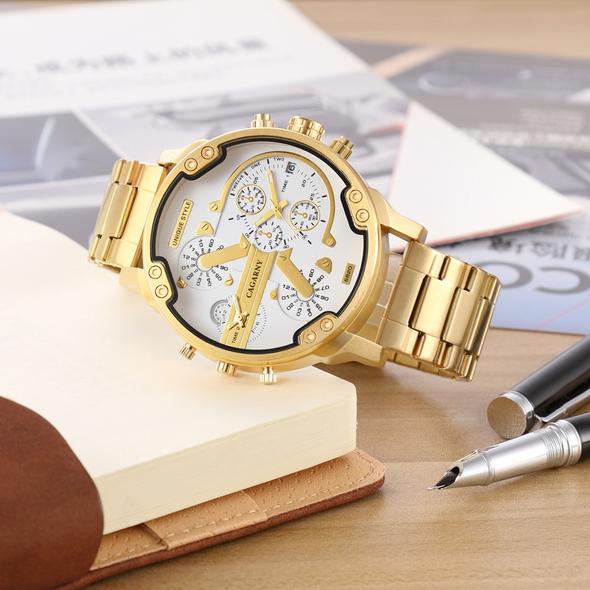 Men's Quartz Steel Band Watch