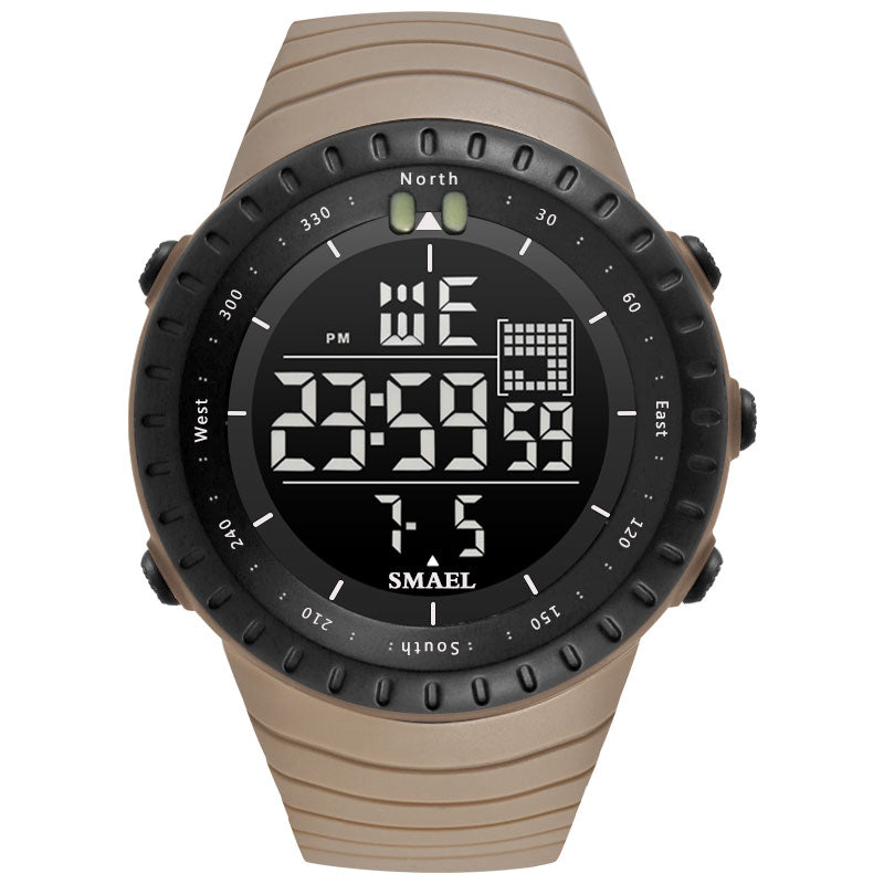 SMAEL Digital Quartz Sports Watch with Dual Display