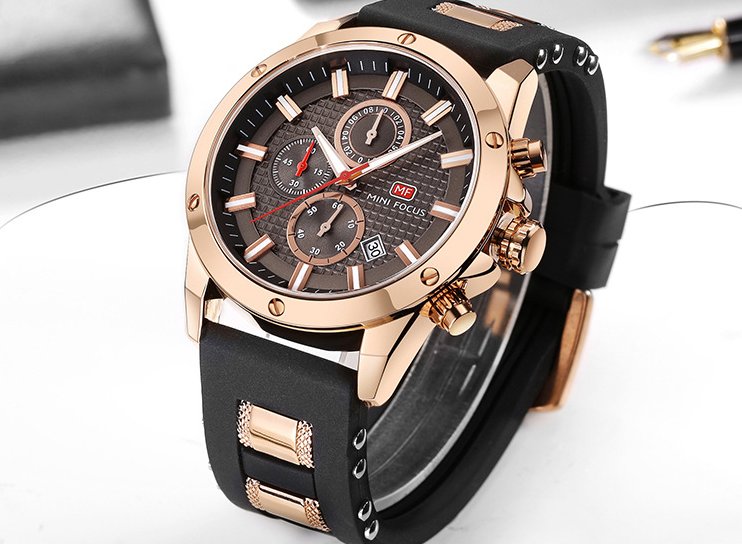 "Three-Eye Quartz Business Watch"