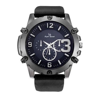 V8 Silicone Strap Sports Watch for Men