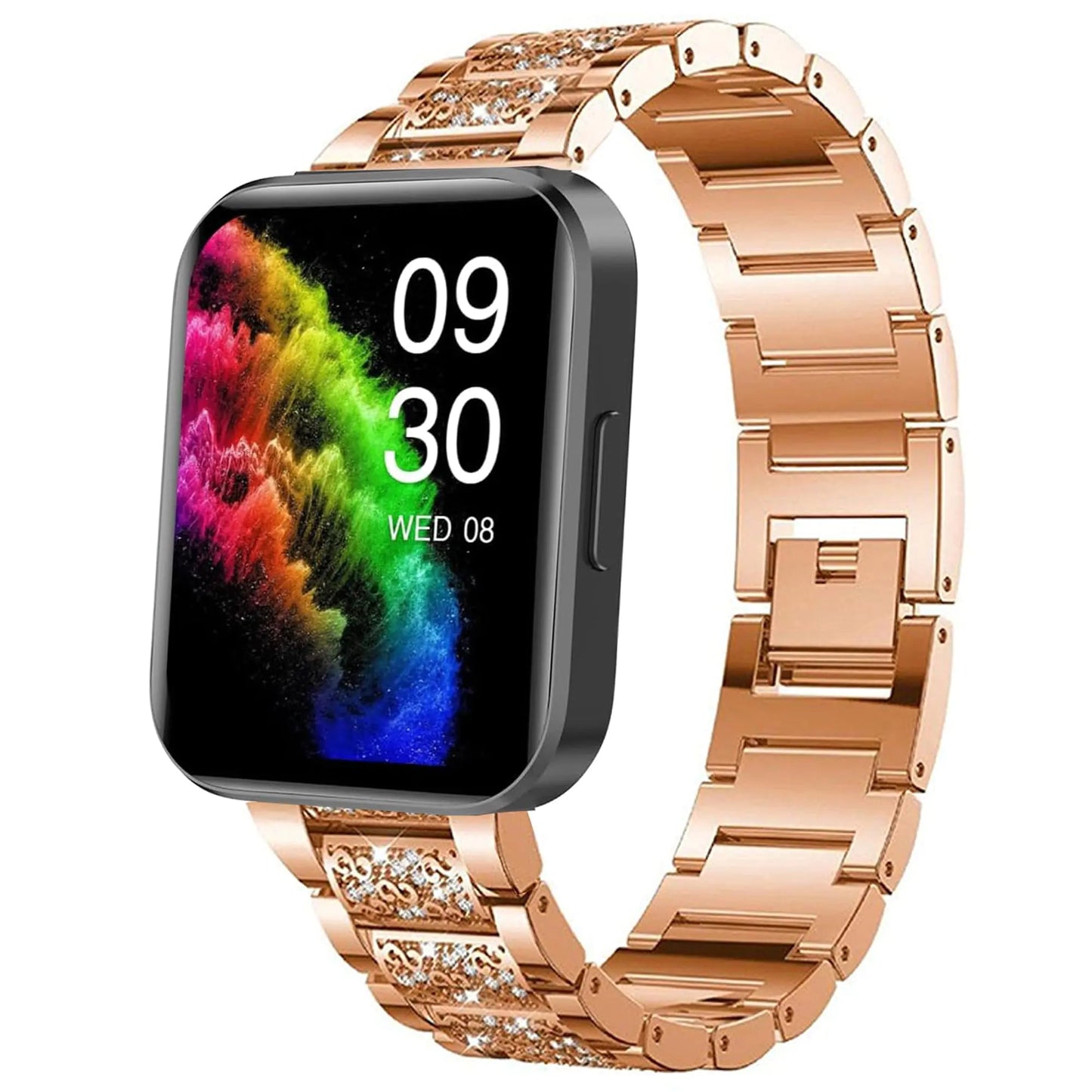 Diamond Metal Dressy Strap Smart Watch