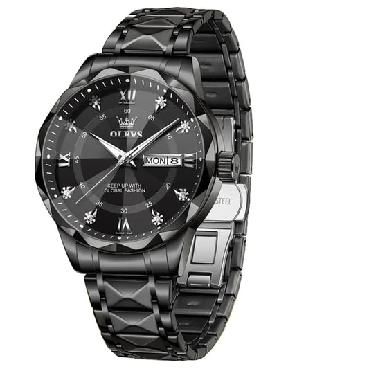 Classic Analog Big Wrist Watch