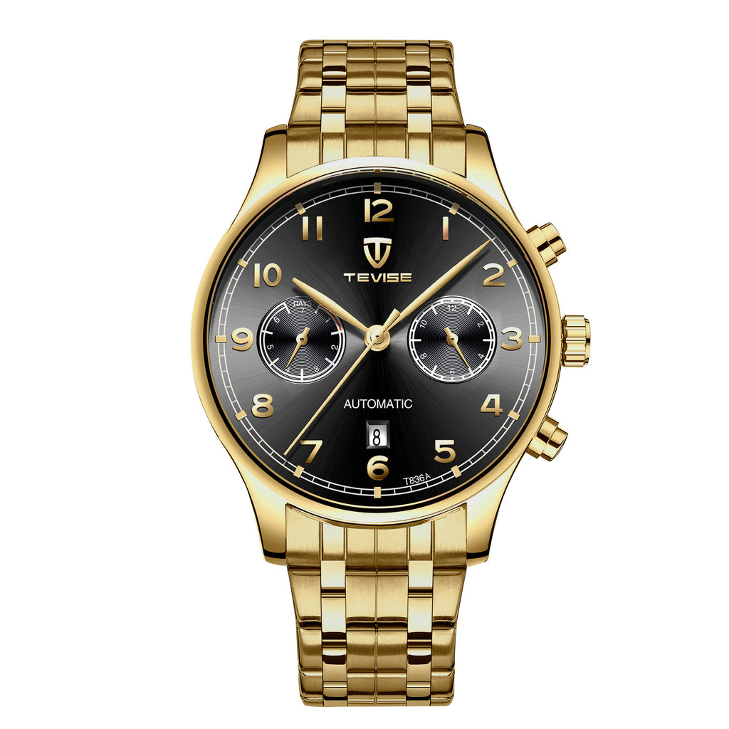 Men's Automatic Mechanical Trend Watch with Belt