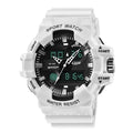 Men's Sports Waterproof Electronic Watch with Dual Display