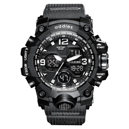 Multi-Function Sports Dual Display Watch