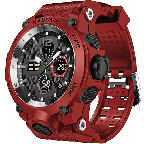 Analog Digital Tactical Military Watch