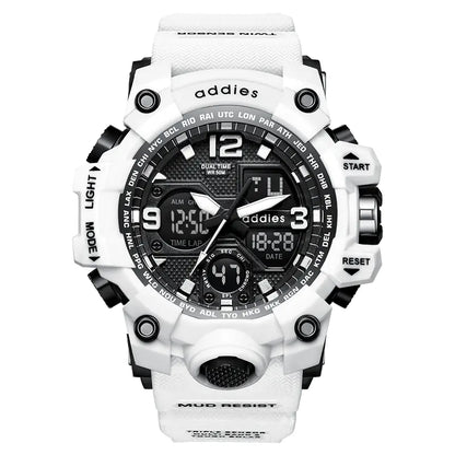 Multi-Function Sports Dual Display Watch